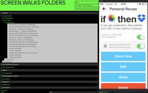 Screenshot from Screen Walks Folders